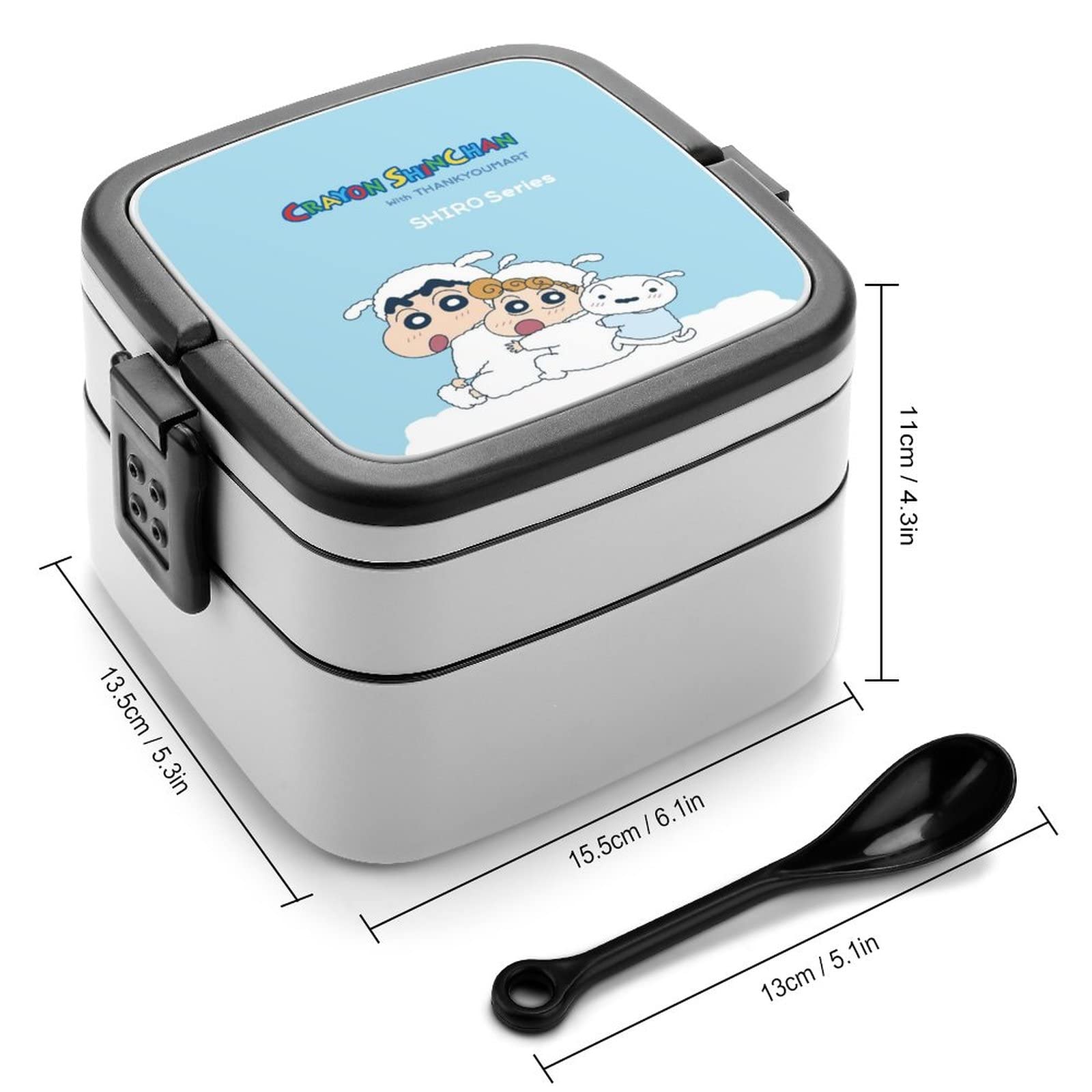 Amazon | クレヨンしんちゃん 弁当箱 ランチボックス 二段 抗菌 お弁当