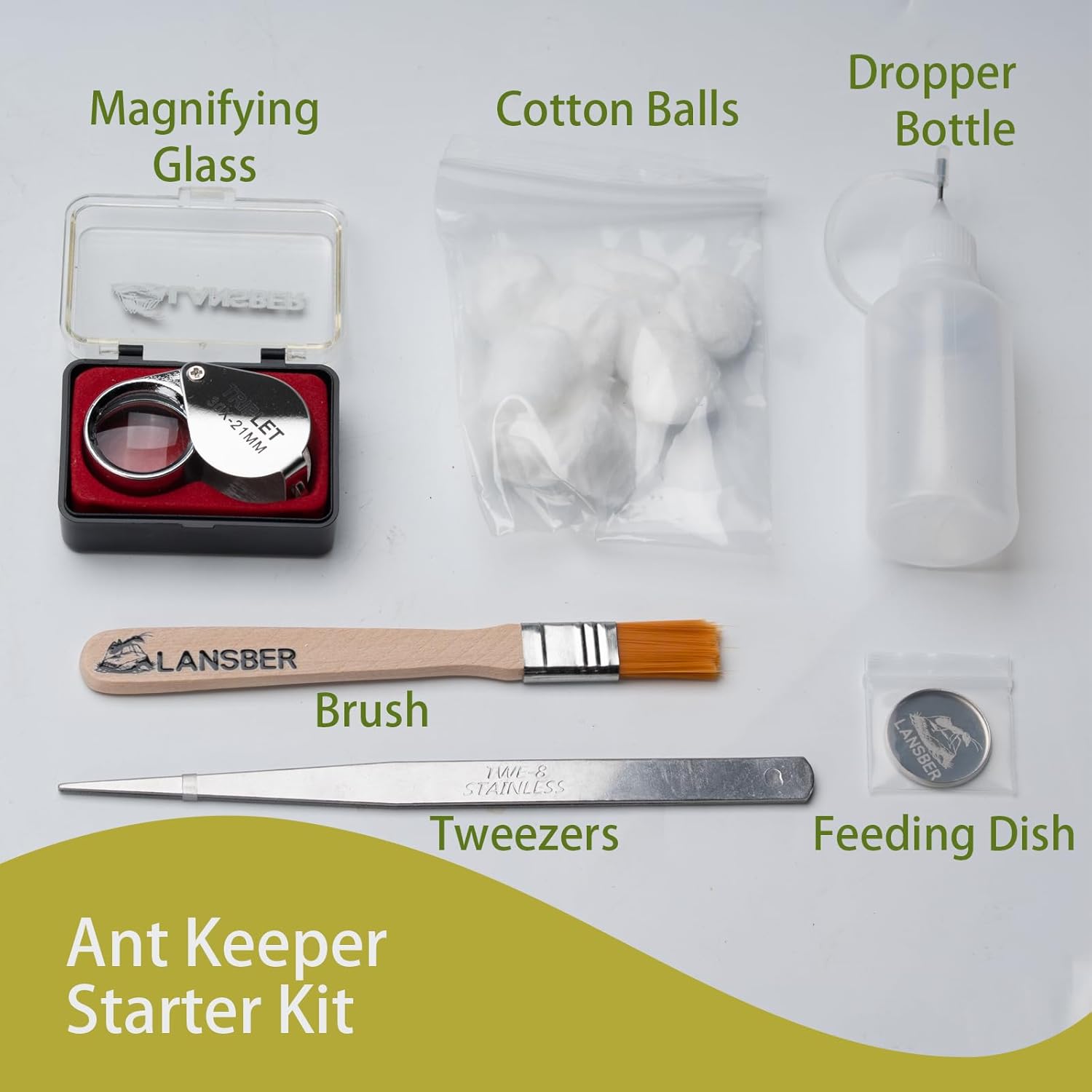 StackCore Stackable Series - Black Habitat PRO Combo (Flat Ant Nest) with Starter Tool Kit