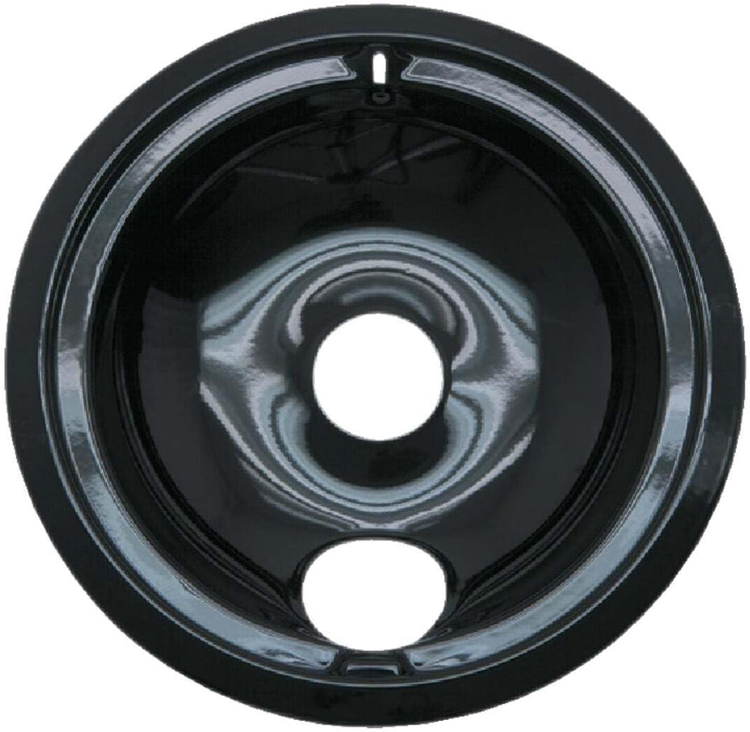 Range Kleen 6" Porcelain Drip Pan