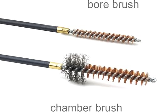 Miniatura 3 de Kit de limpieza Kit de limpieza Kit de limpieza portátil Suministros para 0.219 in .223 .22 Cal con bolsa verde oliva