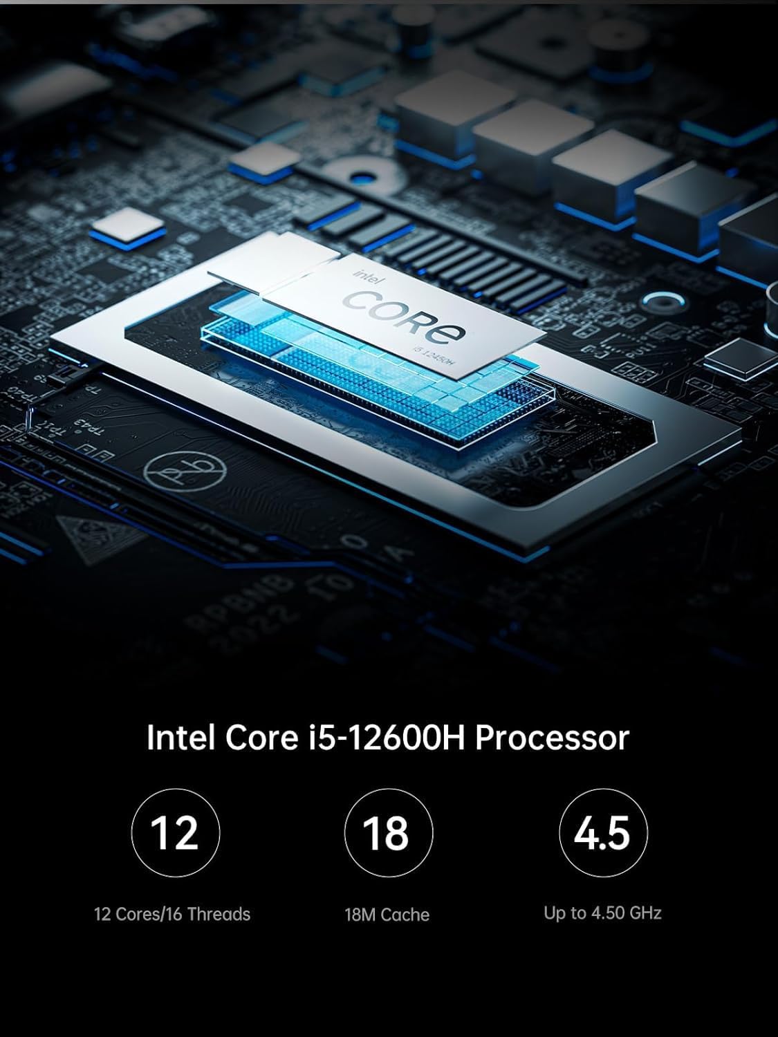 MINISFORUM Mini PC,Intel Core i5-12600H,vPro Enterprise Support