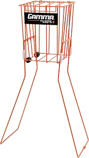 GAMMA BallHopper Whopper 140 Tennis Ball Hopper - Holds 140 Balls, Durable Steel Frame, Portable for Tennis, Pickleball & Padel Practice