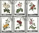  Prophila Collection Ajman 405A-410A (Completa Edizione) 1969 Rosen (Francobolli per i Collezionisti) Piante/Funghi