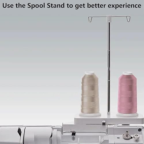 Miniatura 8 de Simthread Hilo de bordar 5500 yardas Sea Crest 542, 40wt 100% poliéster para Brother, Babylock, Janome, Singer, Pfaff, Husqvarna, Bernina Machine