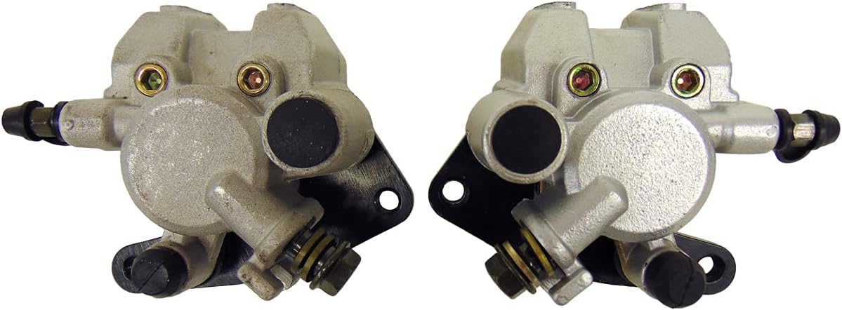 Front Left and Right Brake Calipers Compatible with 1999-06 Kodiak YFM 400