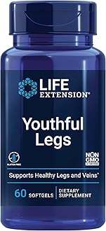Life Extension Youthful Legs, 60 Softgels