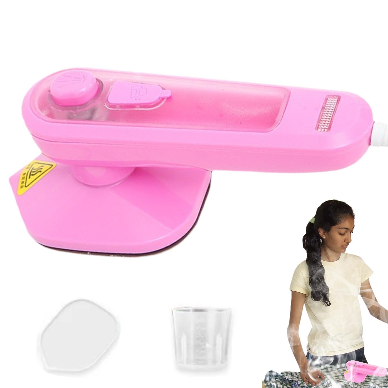 Ferro Da Stiro Verticale Portatile 1200W - 2 In 1 Con Vapore, 5 Livelli, Serbatoio 120ml, Per Viaggi E Casa - Foto 7