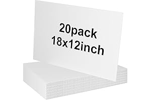 20 Pack Budget-Friendly Corrugated Plastic Sheets for Versatile Signage Needs