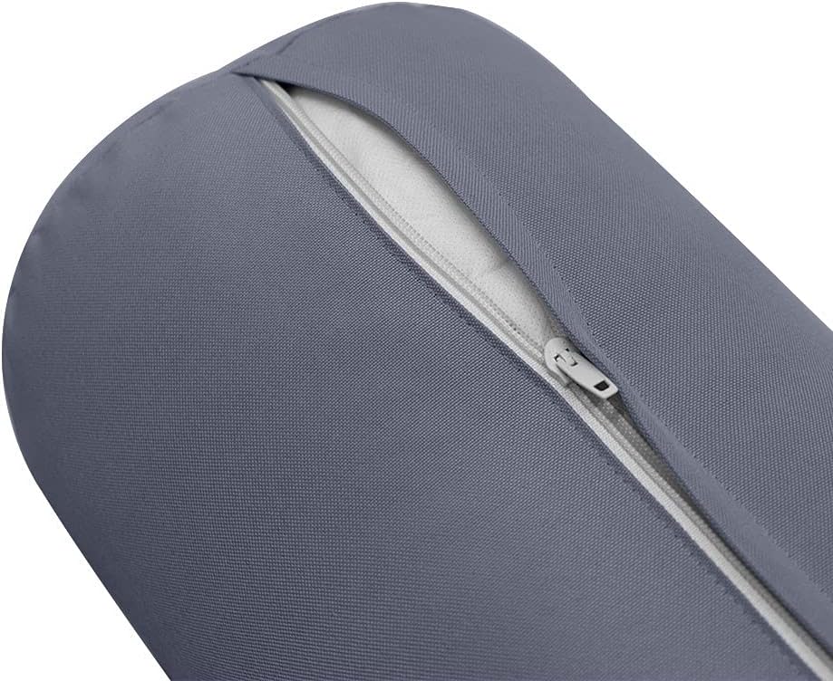 *Cover ONLY* Style5 Crib Size 26" x 8" Knife Edge Bolster Pillow SlipCover AD001