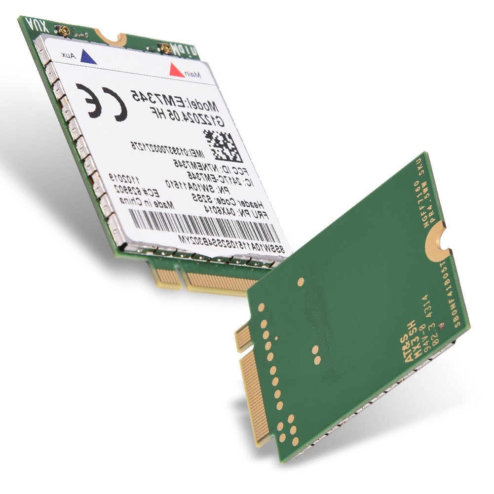 KIMISS EM7345 04X6014 4G, Modulo per Thinkpad X250 X1C Em7455 Dw5811e LTE WWAN Scheda W550 T450 X240 T440