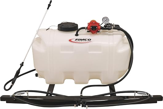 FIMCO ATV Sprayer with 3 Nozzle Boom, 25 Gallon 2.4 GPM, 60 PSI, Model# 25-3N-ATV-GS