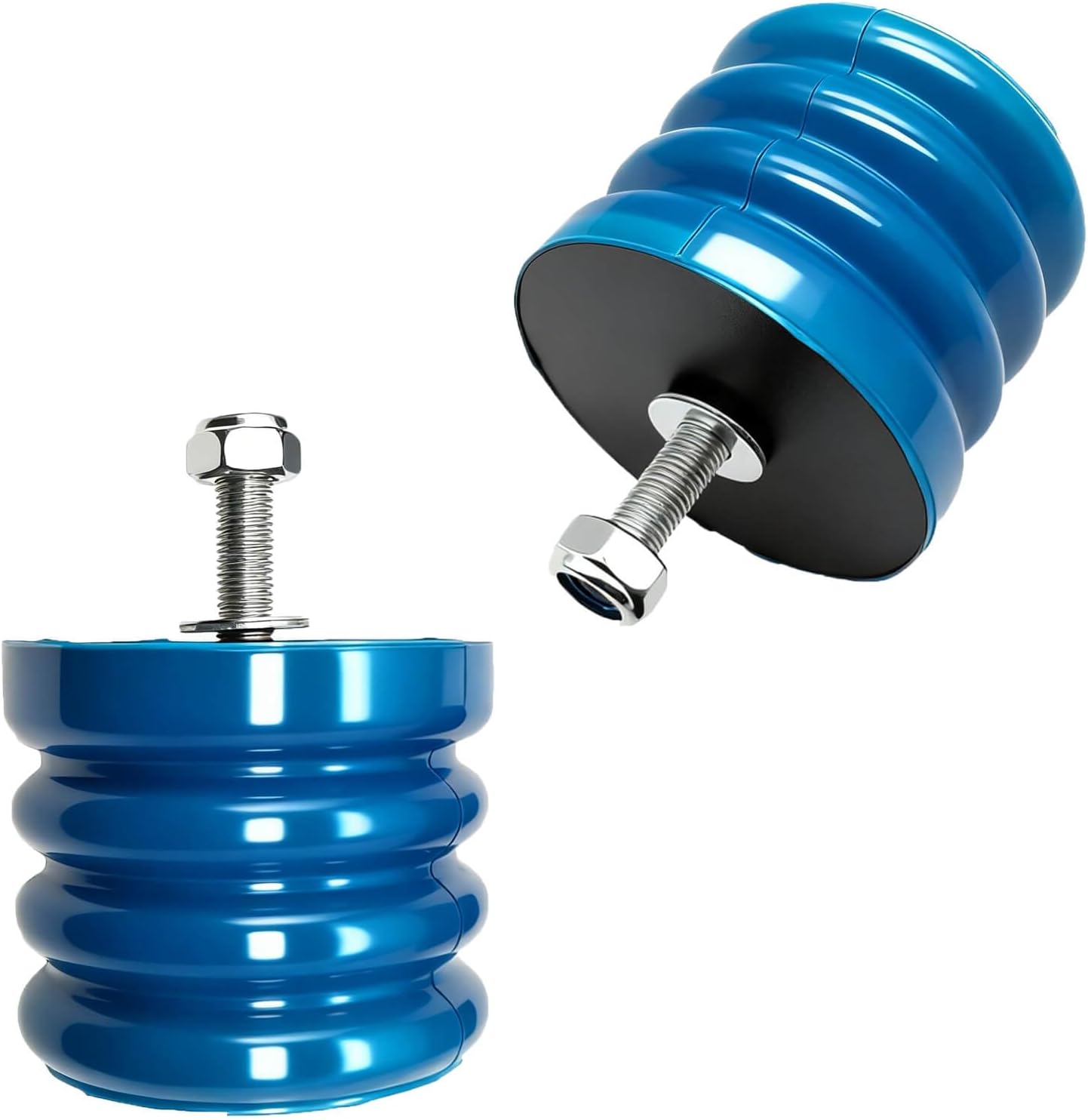 SSF-604-40 Front Air Helper Springs Kit(Left Right Front Rear),Fit for Toyota Tacoma Tundra T100 Pickup FJ Cruiser .Auxiliary Bump Stop Spring SSF60440 2PCS