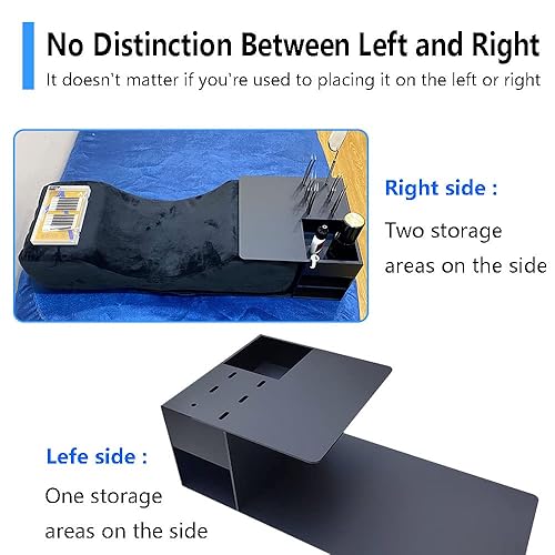 Miniatura 4 de Soporte profesional de almohada para extensión de pestañas, gabinete de exhibición de suministros de maquillaje, organizador de herramientas para