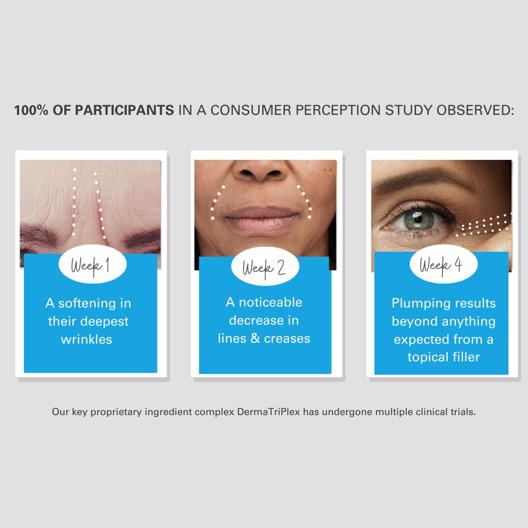 Serious Skincare, Deep Wrinkle Filler for Face and Neck, Dr. Mark Pinsky Trace + Erase Wrinkle Filler and Enzyme+ Prep Treatment Pads Set, For Plumper, Smoother Skin, Hyaluronic Acid & Peptides - Image 8