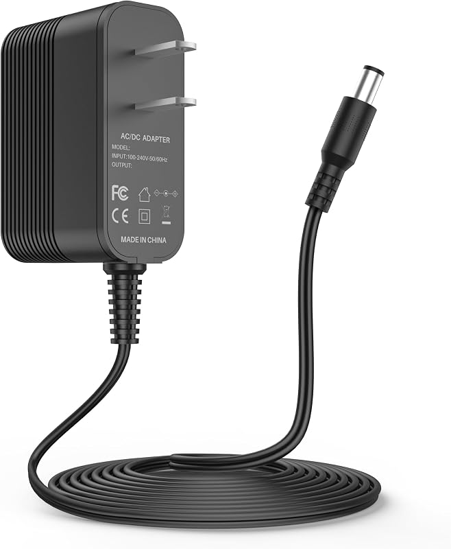 DC 12V Power Cord Compatible with HTC Vive VR Base Station Link Box | VIVE-VR-B 99HAFS00200 TC NE30W-US 79H00142-00M BX-1202500 43235-12354 2PU6100 TC NE18W-CN TCNE18W 79H00141-03M AC Apater