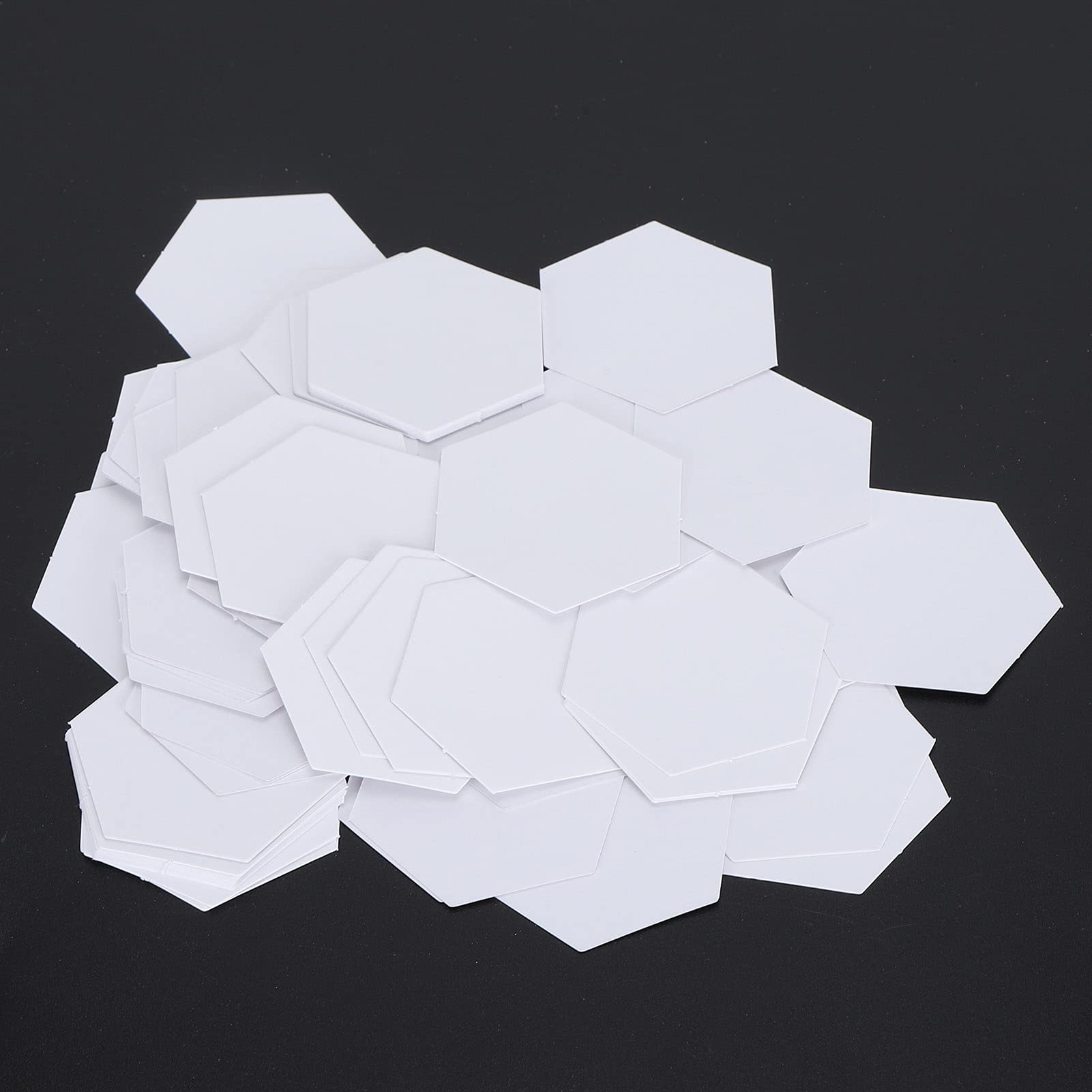 Herramienta de Manualidades de Plantilla de Trabajo de Parche Plantillas y Reglas de Patchwork Acolchado (hexagonal de 22 mm)