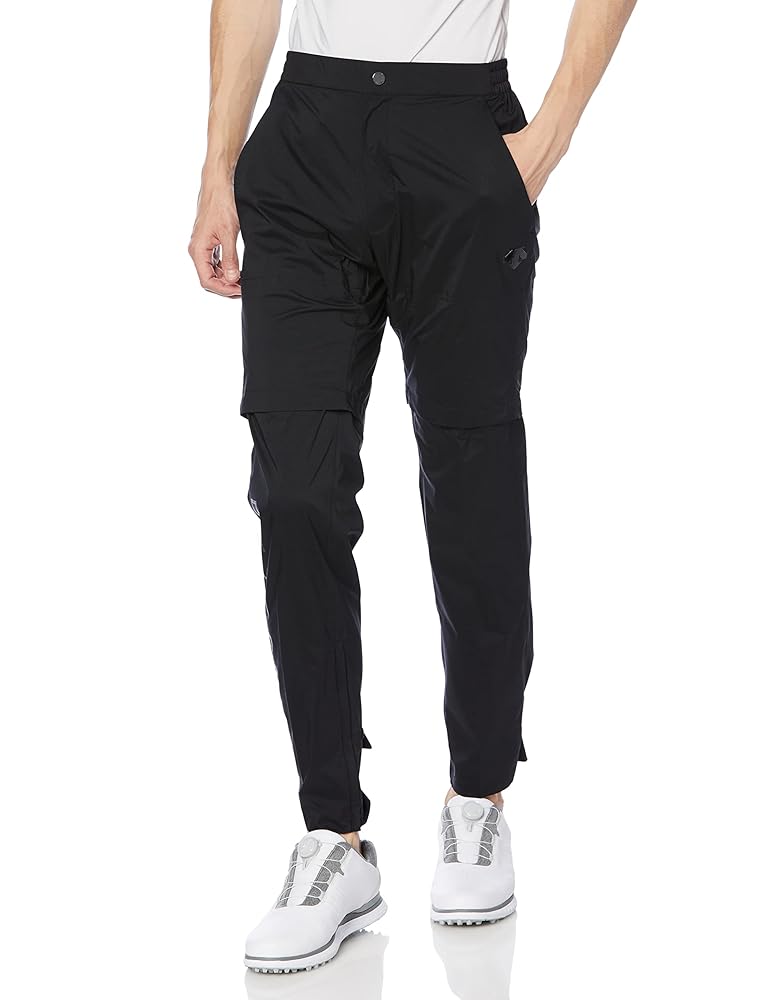 デサントゴルフ レインパンツ L ブラック DESCENTE ゴルフ レイン