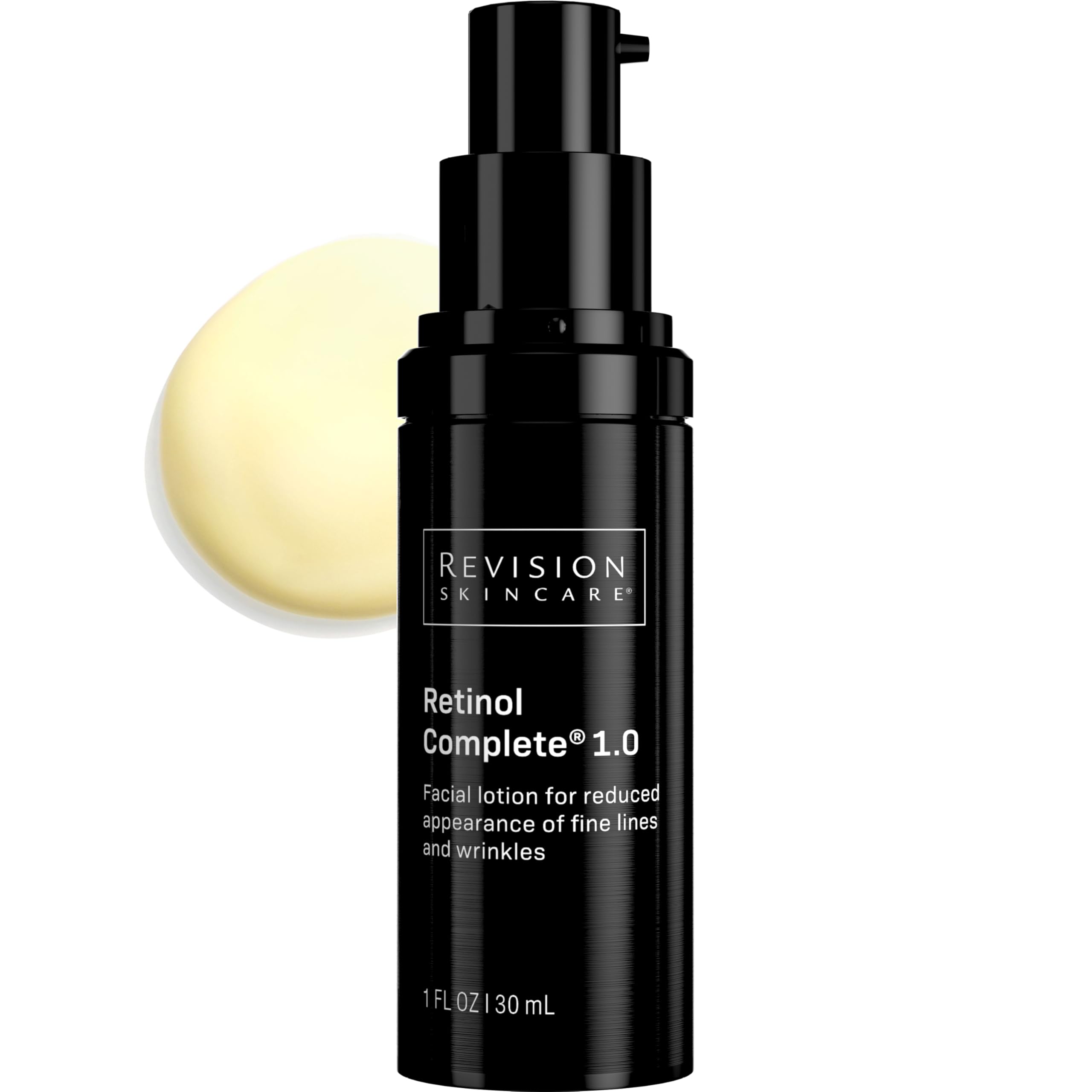Revision SkincareRetinol Complete, brighten and smooth skin's texture, boosts skin's hydration level to combat the dryness with Retinol, reduce fine lines and wrinkles, 1 fl oz