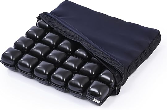 Air Cushions for Pressure Sores on Buttocks Inflatable Wheelchair Seat Cushion for Pressure Relief - 17 Inches Coccyx Cushion for Tailbone Pain