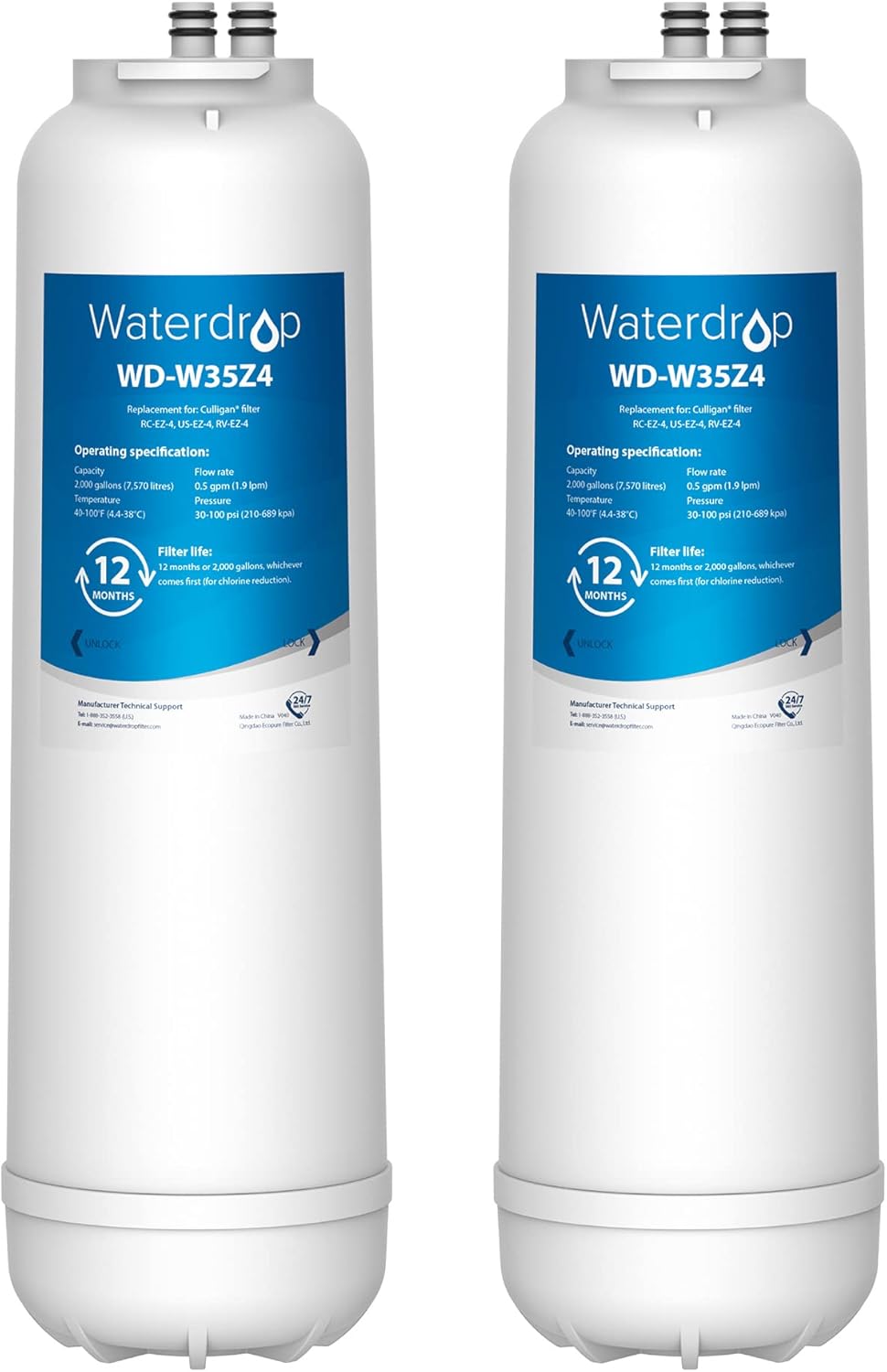 Waterdrop RC 4 EZChange Premium Water Filter Replacement