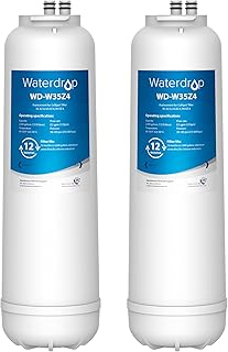 Waterdrop RC 4 EZ-Change Premium Water Filter Replacement, Replacement for Culligan RC-EZ-4, IC-EZ-4, US-EZ-4, RC-EZ-3, Brita USF-201, USF-202, DuPont WFQTC30001, WFQTC70001, 2K Gallons (Pack of 2)