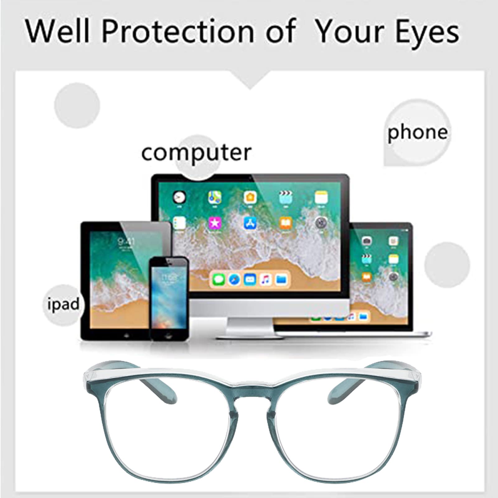 Gafas de seguridad para hombres, mujeres, enfermeras, antivaho, elegantes, cómodas, con protectores laterales, protección ocular para adultos