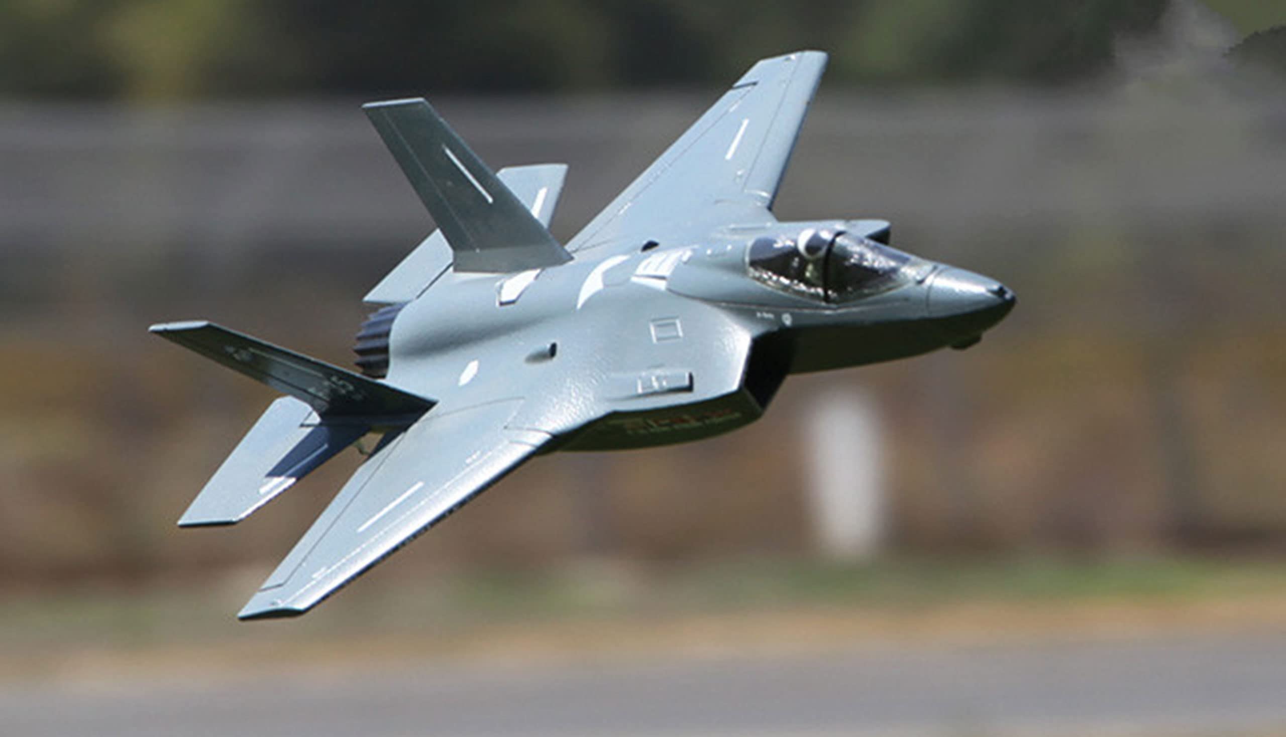 Amewi AMXFlight F-35 Jet EPO PNP grigio RC telecomandato
