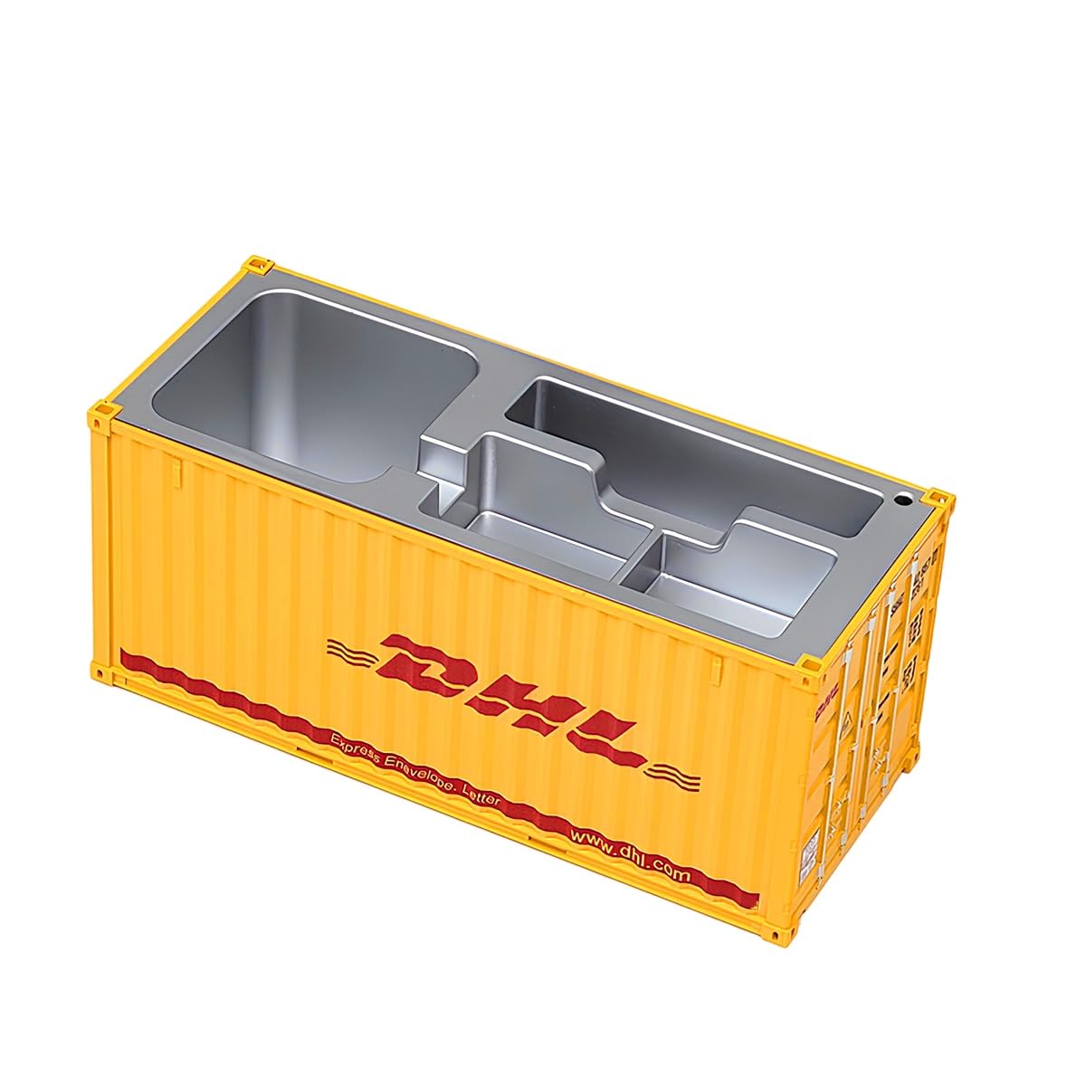 Yixoo Desk Organizer, Secret Storage Box with Multiple Compartments, Office Supplies, Multifunction Shipping Container, Pencil Holder, Name Card Holder - Image 4