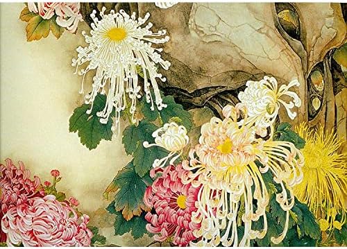 GoldThread 100% Chinese Mulberry Silk Thread Su Embroidery Kits Suitable to Beginners (Lotus and Birds 30x40cm)