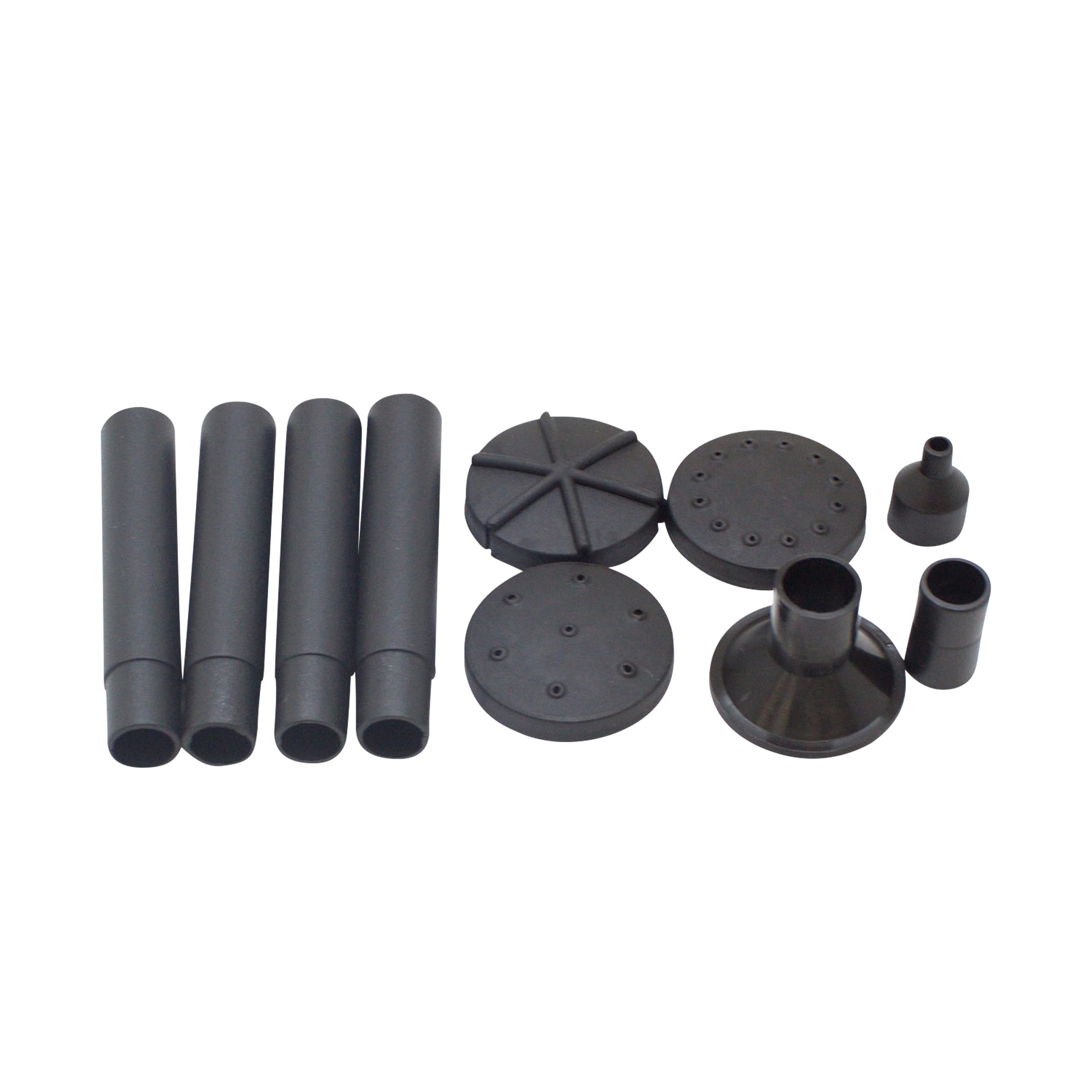 ASC Replacement Nozzle Kit For 3-Watt Solar Water Pump – 12-Hole Daisy, 7-Hole, & Single Jet Heads