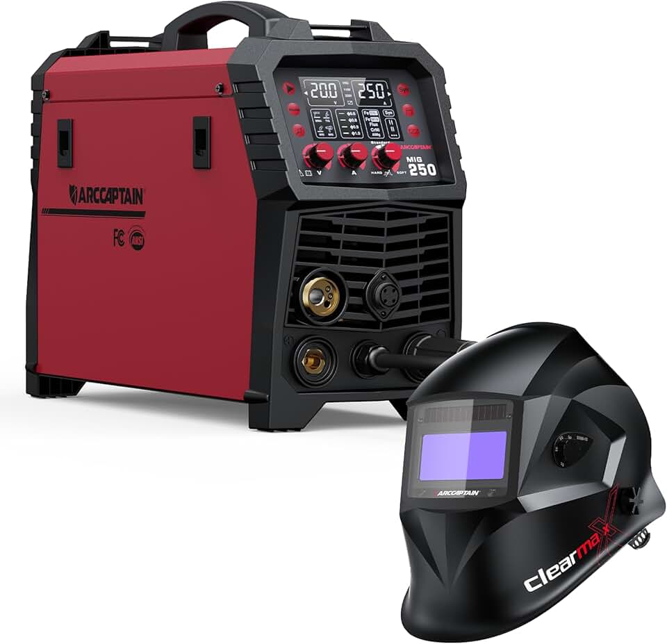 ARCCAPTAIN 250A 6-in-1 MIG Welder