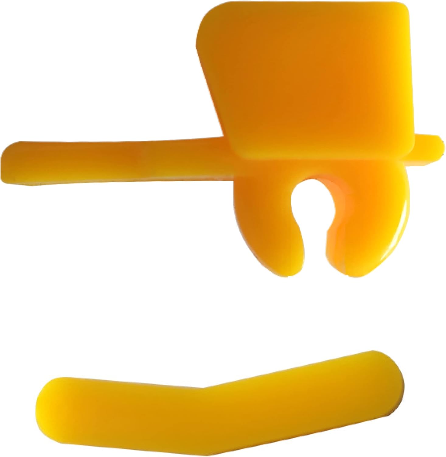 Tire Changer Plastic Insert, Tire Machine Guard, Wheel Rim Edge Protector for Mount Duck Head, Nylon Tyre Demount Fitting Head Part, 6 Front (Upper) + 6 Rear (Lower) Insert Kit/Pack, 2 Packs, 24YKM