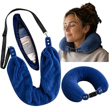 2-in-1 Travel Neck Pillow & Storage Bag
