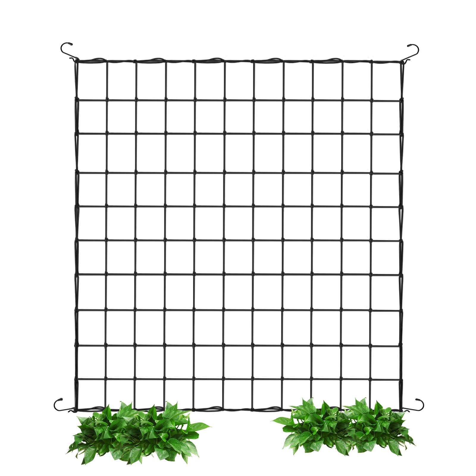 Wachsen Zelt Netz, Scrog Netz 120 x 120cm Elastische Spalier Netz Grow Netz mit 4 Haken Ranknetz Passend Unterstützung für Gartenzeltsysteme für Garten, Balkone, Hof, Gartenarbeit