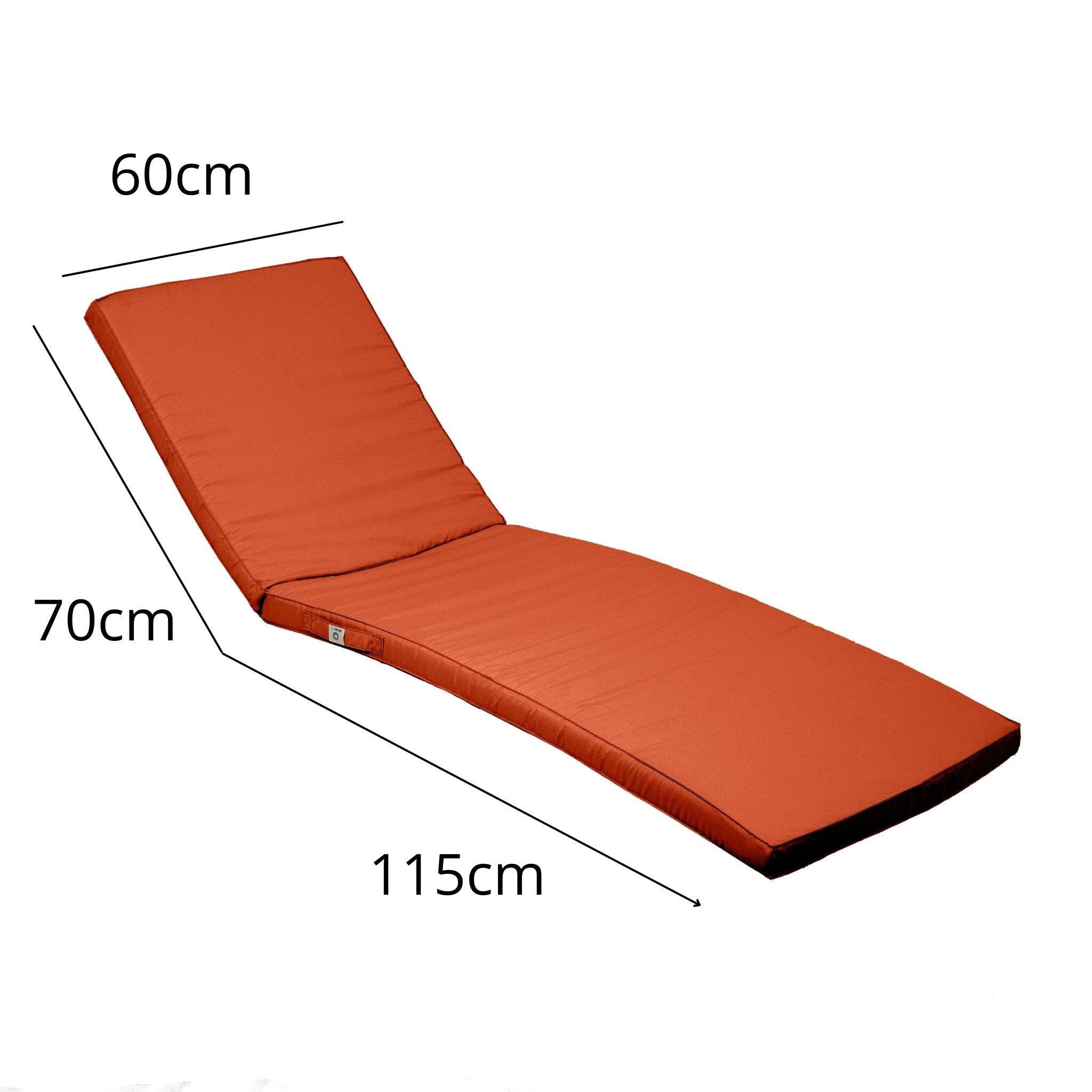 Chaise Longue Jardin Exterieur Hugo Coussin Bain De Soleil
