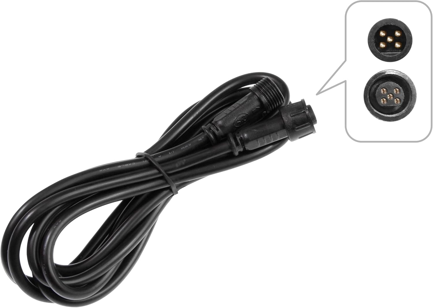 CISALN Extension Cable for LED Decking Lights (5pin for RGBWW decking