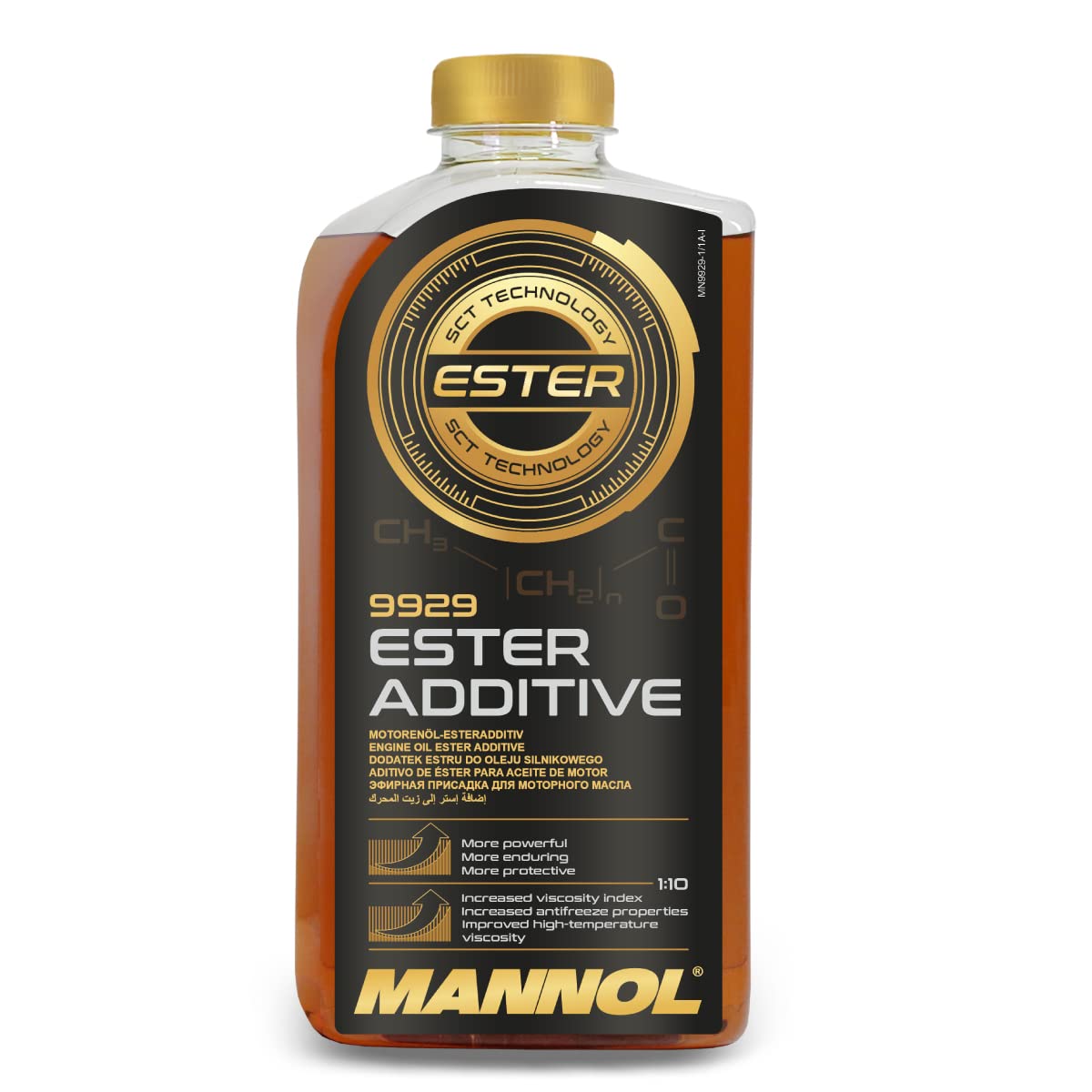 MANNOL Ester Additive Synthetic Diesel Petrol Anti-Wear Anti-Friction 1 Litre