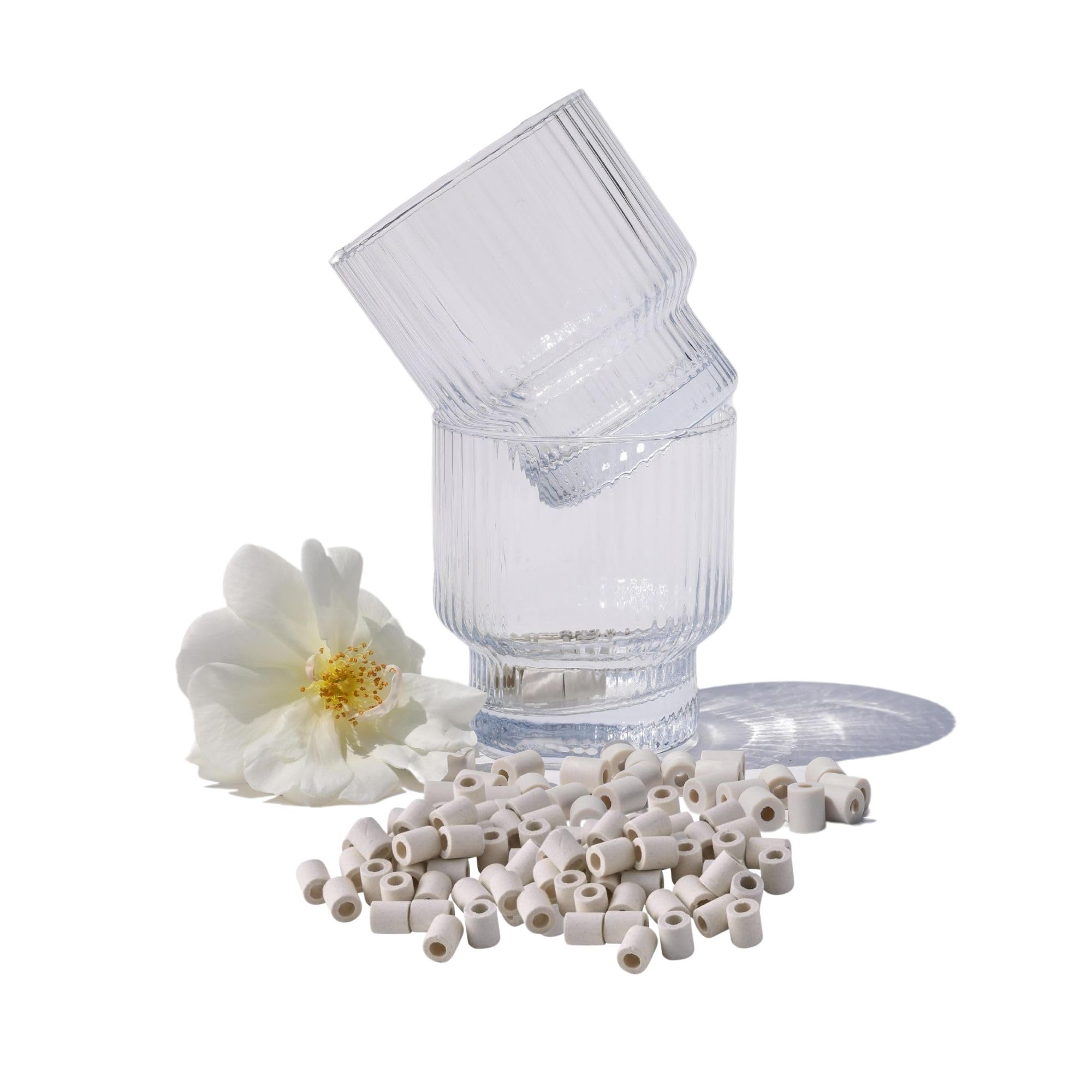 200 Perles de Ceramique EM® 100% naturel - Perle ceramique filtration eau - Purificateur d'eau - Réduisent Les dépôts calcaires - Billes Pastille purification eau potable