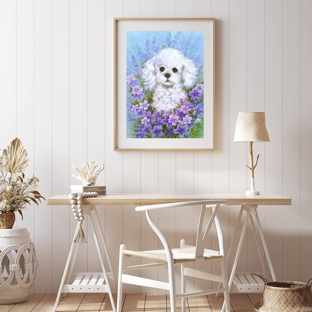 QENSPE 5D Peinture Diaant Adulte, Noël Oiseaux Diaond Painting Coplet Hiver Noël Diaant Art