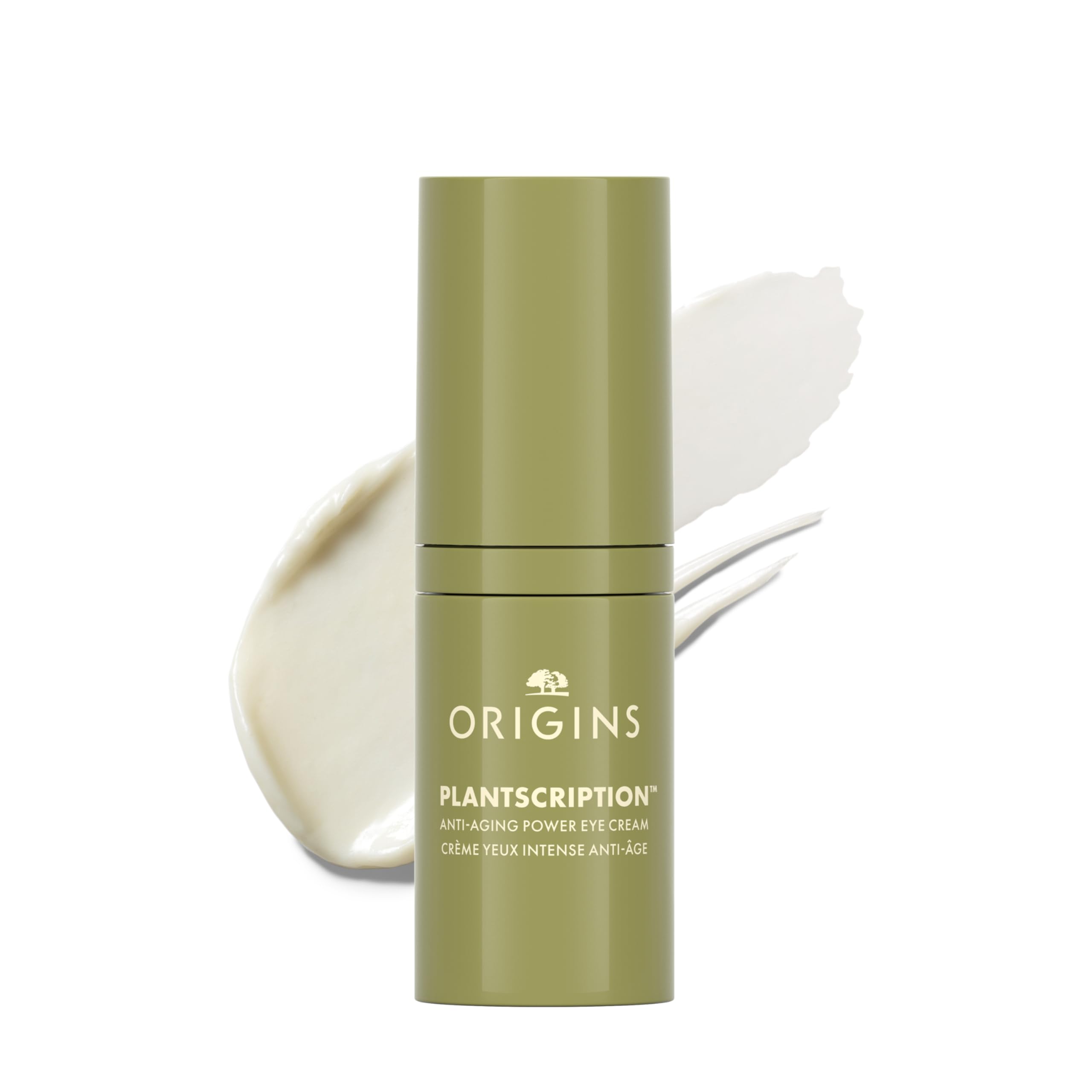 Origins Plantscription Power Anti-Aging Eye Cream 15 ml | Reduziert sichtbar feine Linien und Krähenfüße | Mit Peptiden
