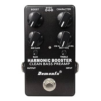 美品 Demonfx A7K ベース プリアンプ DI ダークグラス系 クローン 美品 Demonfx A7K ベース プリアンプ DI ダークグラス系