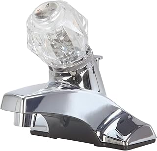 GLOBE UNION F4ZZ21CP-JPB3 Single Nonmetallic Handle Lavatory Faucet