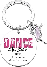 Dancer Gifts for Girls Dance Keychain Ballerina Gifts for Dancers Teacher Dance Sister Gift for Women Ballet Accessories Dance Competition Dancer Stuff for Teen Girls Dance Recital Gift Ideas