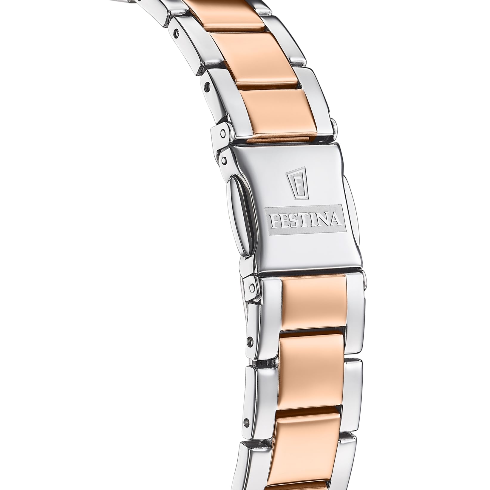 Festina Reloj Mujer Analógico de Acero Inoxidable 316l Plateado