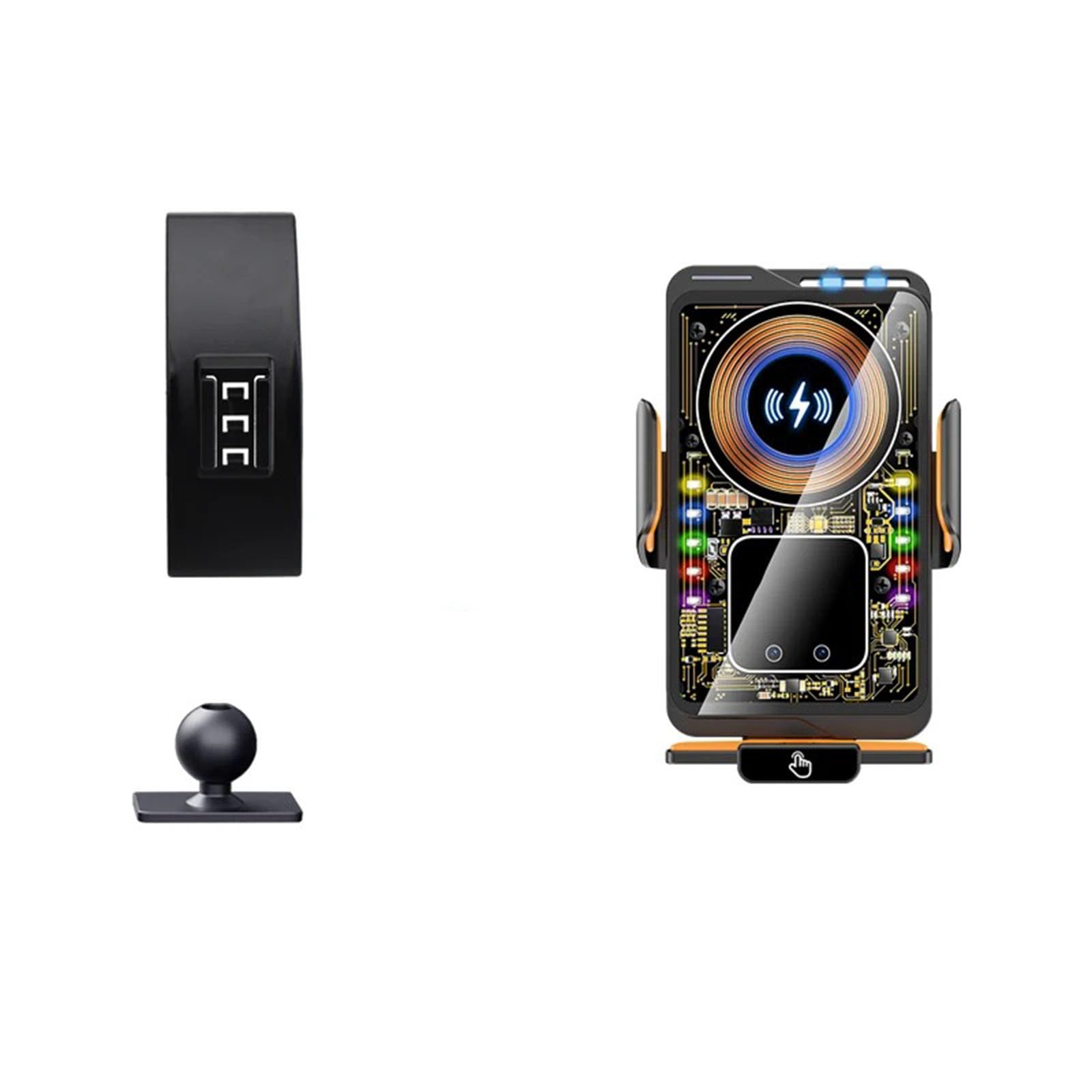 MOGFLMAN Car Phone Holder for Audi A3 S3 2014-2020, LHD Car Phone Holder