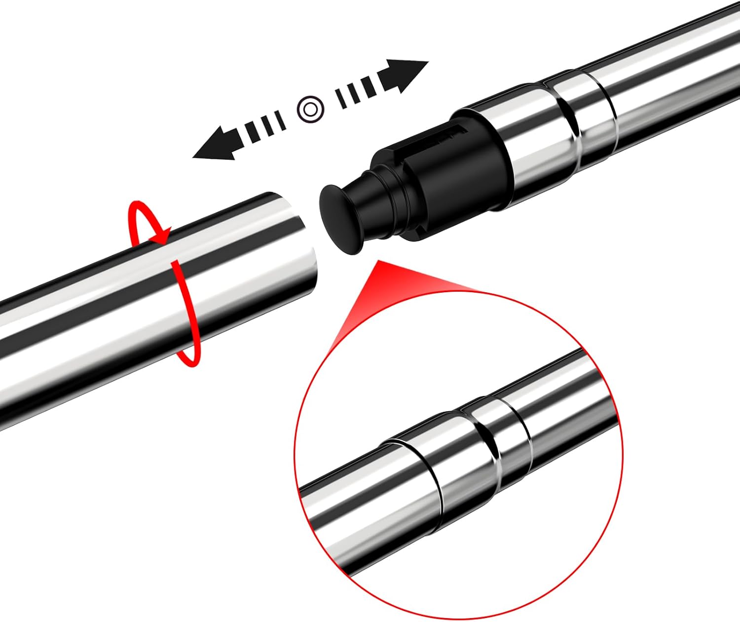 L Shaped Shower Curtain Rod,28-39 X 43-67 Inch Curved Shower Rod,Adjustable Shower Rods for Bathroom,Stainless Drilling Shower Curtain Rods with 18 Ring Hooks,for Bathroom Tub Dressing Room