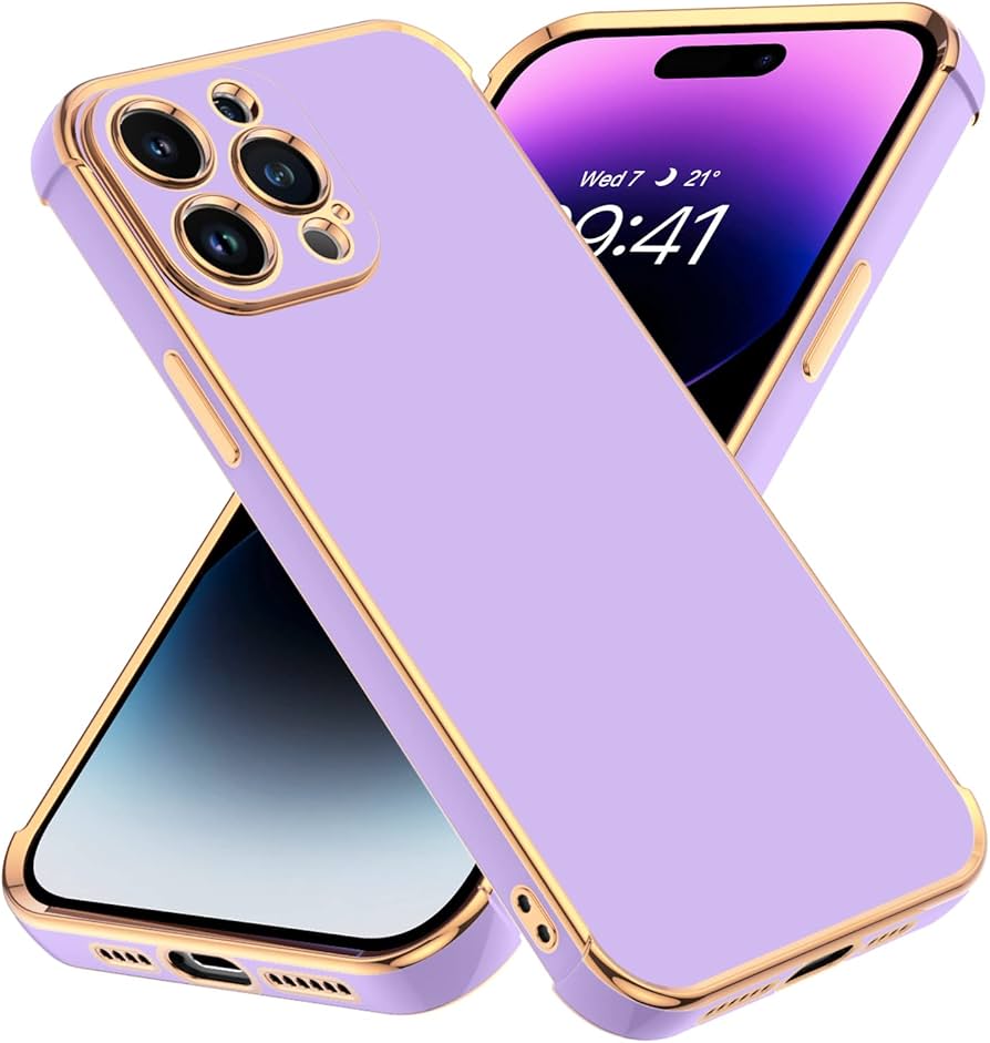 BENTOBEN iPhone 14 Pro Max Case, Phone Case iPhone 14 ProMax, Slim Fit Luxury Design Shockproof Protection Soft TPU Bumper Drop Protective Girls Women