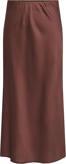 Women's Onlchigo Ankle Satin Skirt - Saber, L - Pack of 1