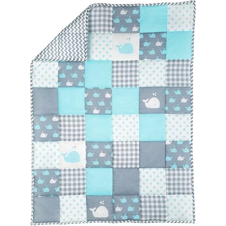 Coperta Mussola Neonato 110x110 Cm - Cotone 6 Strati Per Culla E Passeggino