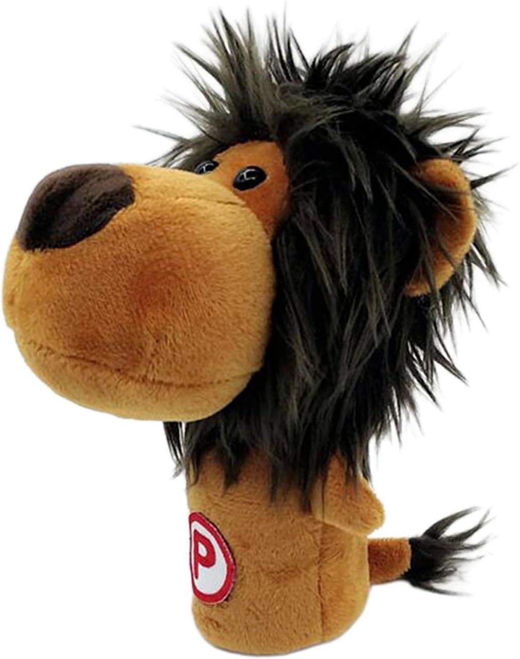 Cartoon Plush Animal Golf Iron Head Covers Club Headcover with Number Applique for Easy Recognition Cotton Lining ion Accessory - Stylish Design & Maximum ion - Golf Gift - Sizes - Lion No.P